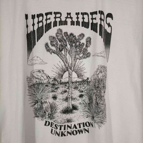 リベレイダース Liberaiders フロントプリントS/S TEE メンズ JPN:XL