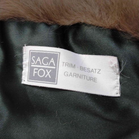 サガフォックス SAGA FOX フォックスファーマフラー レディース