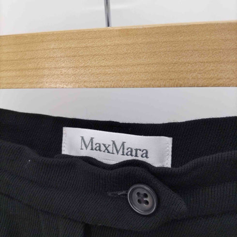 マックスマーラ MAX MARA ウールタックスラックスパンツ レディース EUR:44-46