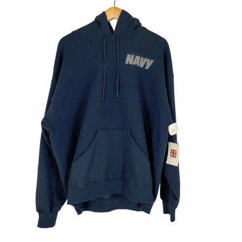ユーエスネイビー US NAVY MADE IN USA SO FFE コットンプルオーバーパーカー メンズ JPN:XL