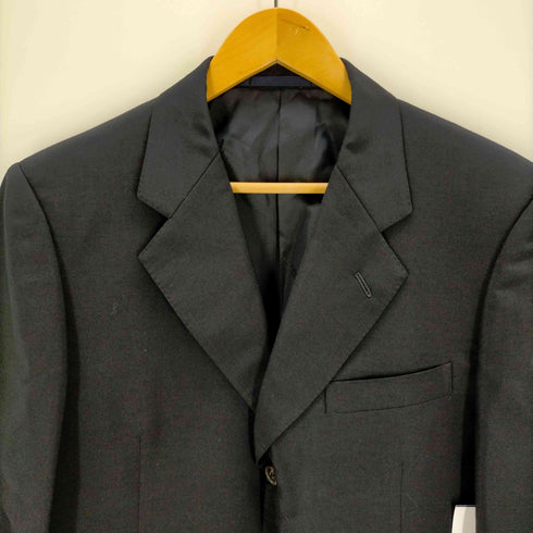 アクアスキュータム AQUASCUTUM 紺ブレ 背抜き シングルテーラードジャケット メンズ