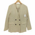 ビーミング ライフストアバイビームス B MING LIFE STORE by BEAMS 22SS ストレッチ ノーカラー ダブル ジャケット レディース JPN:S