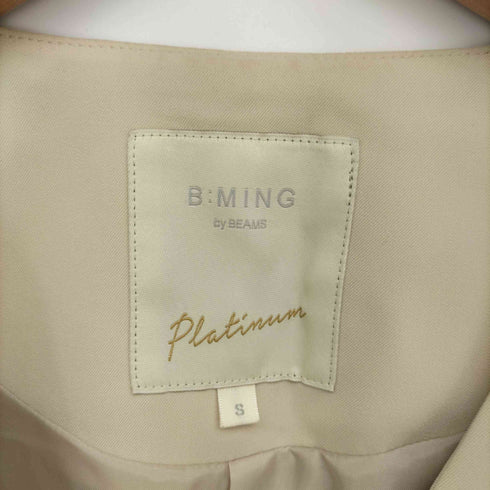 ビーミング ライフストアバイビームス B MING LIFE STORE by BEAMS 22SS ストレッチ ノーカラー ダブル ジャケット レディース JPN:S