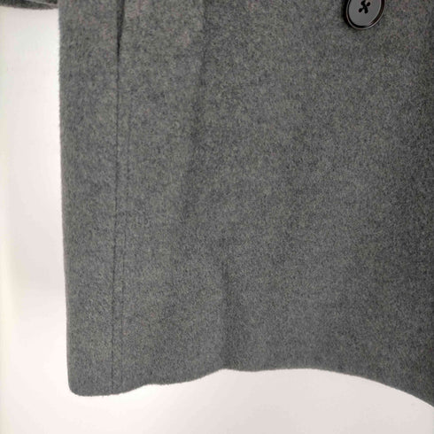 ラルディー二 LARDINI イタリア製 ウールカシミア ダブルチェスターコート レディース 38