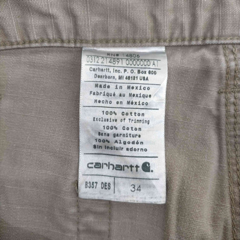 カーハート Carhartt Ripstop Cargo Utility Work Shorts メンズ 34