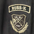 RUSS K バイカラートラックジャケット ワッペン レディース import:M