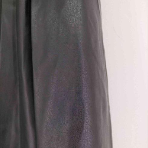 アドーア ADORE 22AW フェイクレザースカート タックスカート ロング リボン レディース 36