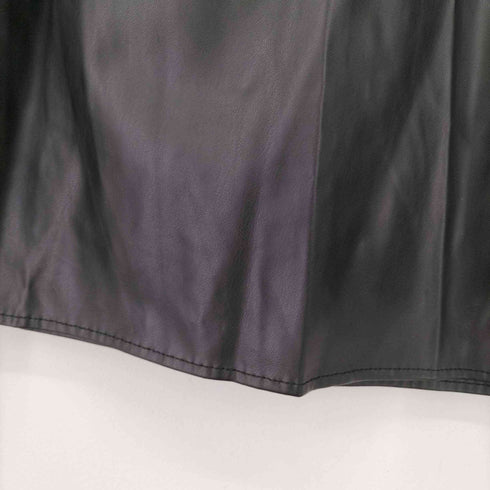 アドーア ADORE 22AW フェイクレザースカート タックスカート ロング リボン レディース 36