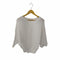 プラステ PLST 22SS UVカットビスコースブレンドドルマンセーター レディース JPN:M