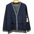 フランクリーダー FRANK LEDER ドイツ製 8OZ WASHED DENIM CARDIGAN カーディガン メンズ import:S