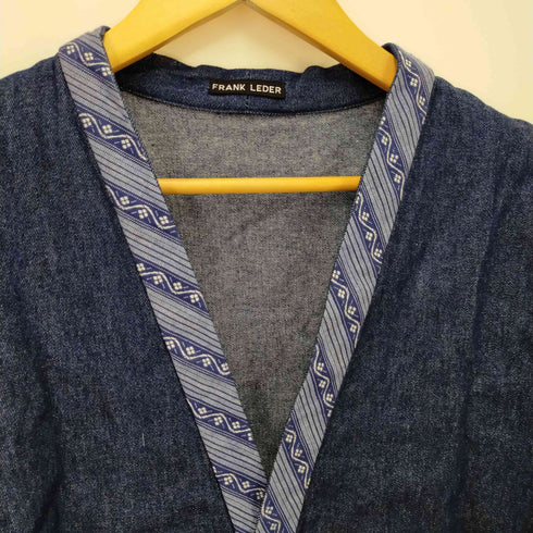 フランクリーダー FRANK LEDER ドイツ製 8OZ WASHED DENIM CARDIGAN カーディガン メンズ import:S