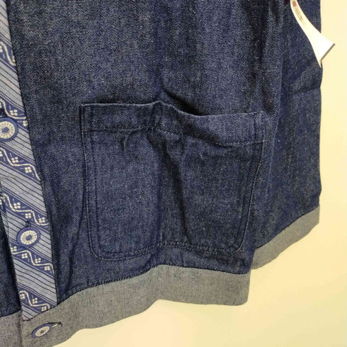 フランクリーダー FRANK LEDER ドイツ製 8OZ WASHED DENIM CARDIGAN カーディガン メンズ import:S