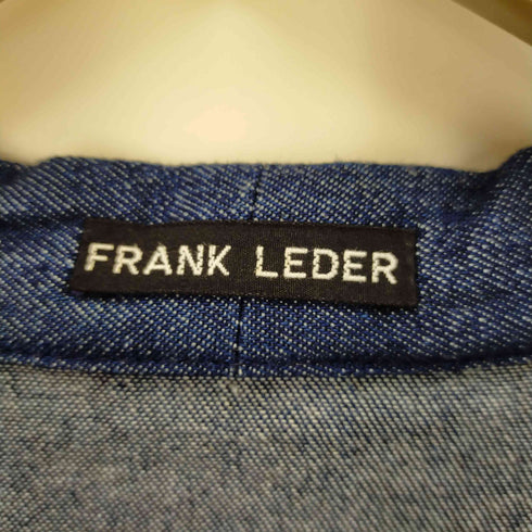 フランクリーダー FRANK LEDER ドイツ製 8OZ WASHED DENIM CARDIGAN カーディガン メンズ import:S