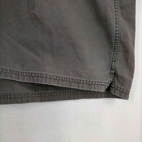 ギャップ Gap 00s 紺タグ ダック地 ミリタリーシャツ メンズ JPN:XL