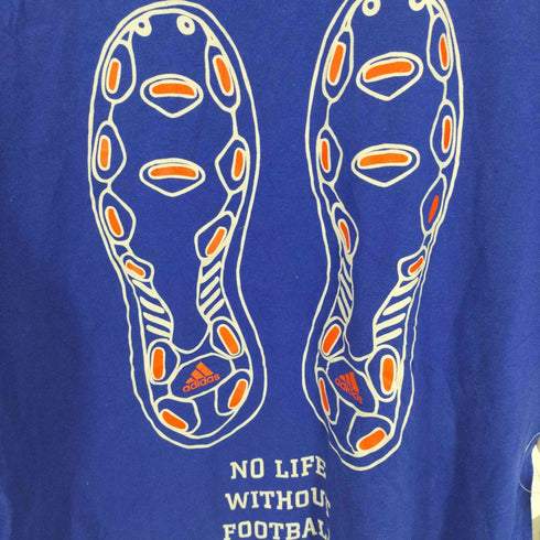 アディダス adidas 企業 コラボ NO LIFE WITHOUT FOOTBALL プリント S/S Tシャツ メンズ JPN:S