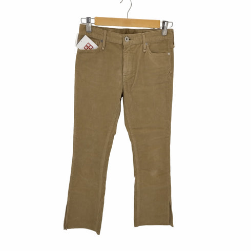 アッパーハイツ upper hights JENNA CORDUROY SLIT スリットパンツ ストレート コーデュロイ ストレッチ レディース 23