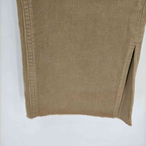アッパーハイツ upper hights JENNA CORDUROY SLIT スリットパンツ ストレート コーデュロイ ストレッチ レディース 23