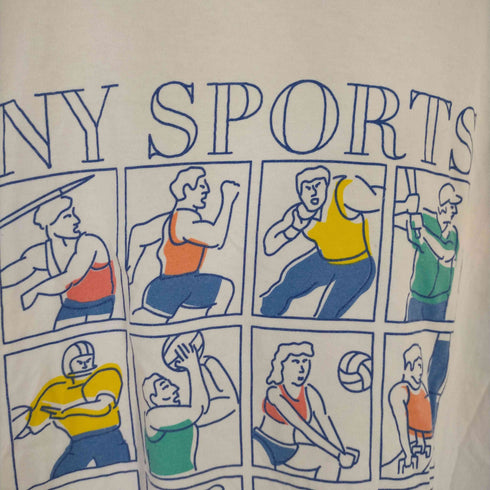 オンリーニューヨーク ONLY NY USA製 NY SPORTS プリント Tシャツ メンズ import:L