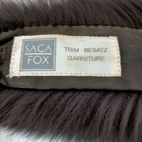 サガフォックス SAGA FOX ティペット フォックスファー 毛皮 レディース