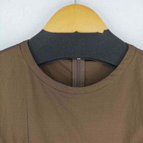 ジャーナルスタンダード JOURNAL STANDARD 21AW シャンブレータフタワンピース ミモレ丈 長袖 ティアード ギャザー レディース