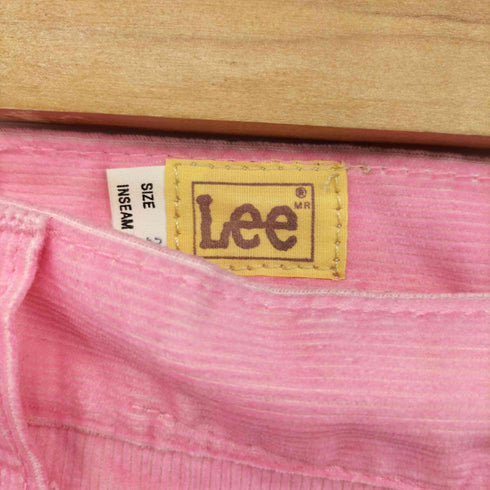 リー Lee 70-80S TONI JEANS コーデュロイ カラー パンツ ロケットTALON デッドストック メンズ US:28-29