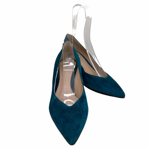 ジャンビトロッシ Gianvito Rossi スエード ポインテッドトゥパンプス レディース 37