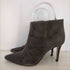 ジャンビトロッシ Gianvito Rossi ポインテッドトゥ スエードショートブーツ レディース 37