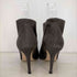 ジャンビトロッシ Gianvito Rossi ポインテッドトゥ スエードショートブーツ レディース 37