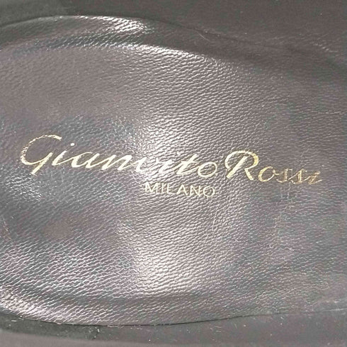 ジャンビトロッシ Gianvito Rossi ポインテッドトゥ スエードショートブーツ レディース 37