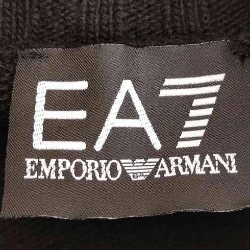 エンポリオアルマーニイーエーセブン EMPORIO ARMANI EA7 カシミヤ混 肩ボタンロゴパッチ ハイネックニット レディース USA XXL