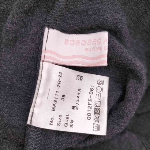 ボーダーズアットバルコニー borders at balcony パイル オールインワン サロペット ジョガー ギャザー レディース 38