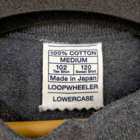 ループウィラー LOOPWHEELER 102 TEE SHIRT 120 SWEAT SHIRT Tシャツ メンズ JPN:M