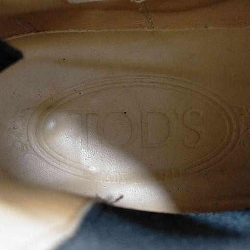 トッズ TODS ローヒール レザーサイドゴアブーツ レディース 35