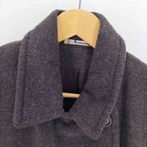 アクアスキュータム AQUASCUTUM ダブルブレストチェスターコート レディース JPN:9号