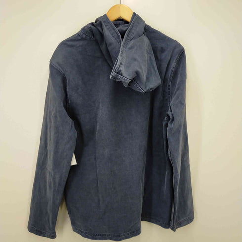 ダブルアールエル ラルフローレン RRL RALPH LAUREN コットン サルページパーカー ヴィンテージ加工 マリンボタン メンズ import:L