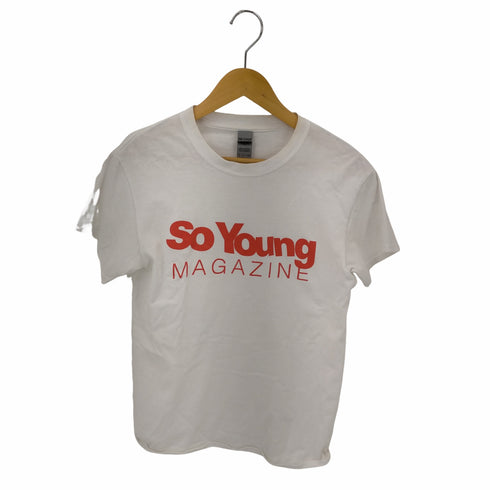 ギルダン GILDAN so young magazineプリント Tシャツ メンズ import:S
