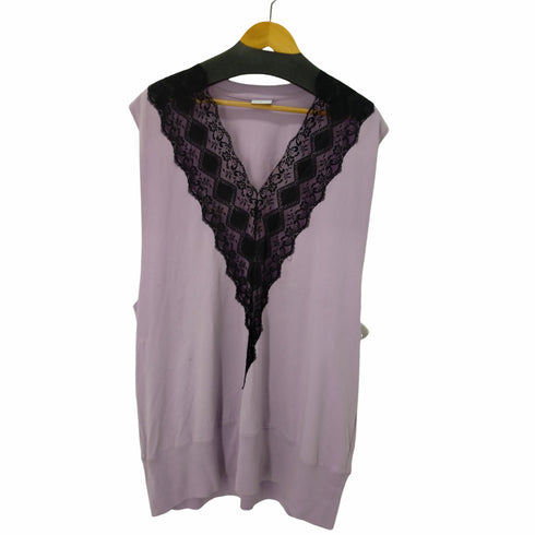 ヴァケラ VAQUERA LACE V TANK レースタンクトップ メンズ JPN:L