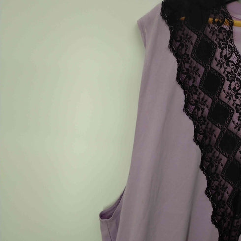 ヴァケラ VAQUERA LACE V TANK レースタンクトップ メンズ JPN:L