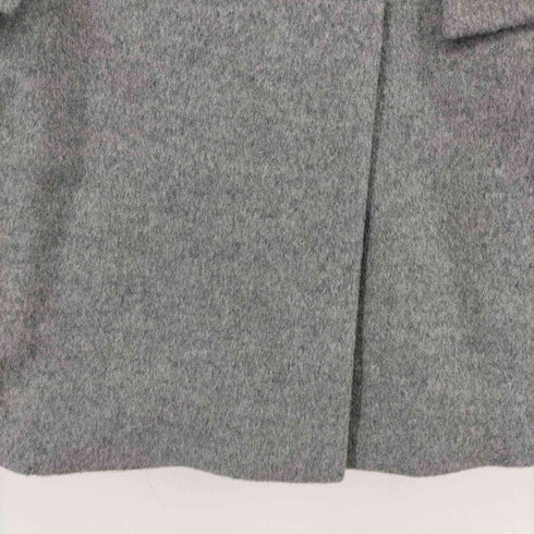 ROBE et 自由区 16AW フォックスファー付きノーカラーコート アウター レディース 38