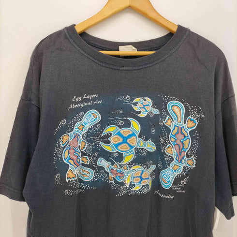 プリント クルーネック S/S Tシャツ メンズ 18