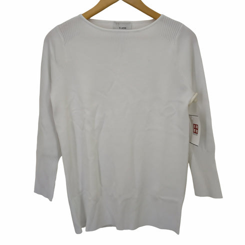 クラネ CLANE SPRING BOAT NECK LONG KNIT ニット カットソー レディース 36