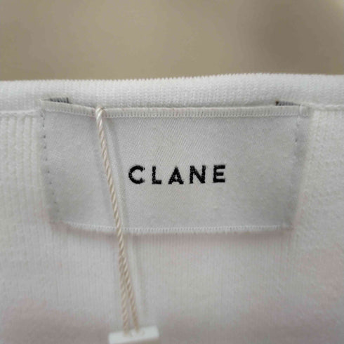 クラネ CLANE SPRING BOAT NECK LONG KNIT ニット カットソー レディース 36