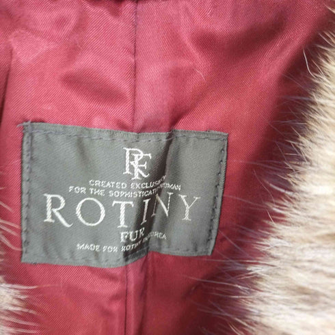 ロティニー ROTINY 韓国製 ファーコート レディース 9