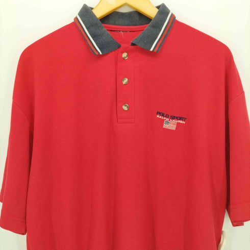 ポロスポーツラルフローレン POLO SPORT RALPH LAUREN ロゴ 刺繍 ポケット S/S ポロ シャツ メンズ