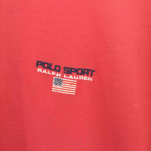 ポロスポーツラルフローレン POLO SPORT RALPH LAUREN ロゴ 刺繍 ポケット S/S ポロ シャツ メンズ