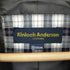 キンロックバイキンロックアンダーソン KINLOCH ANDERSON ジップ付きヘリンボーンテーラードジャケット メンズ M