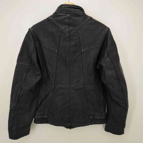 ハルフヘイローラスティーフューチャー haruf halo rusty future ラムレザー シングルライダース ジャケット ラムレザー メンズ import:L