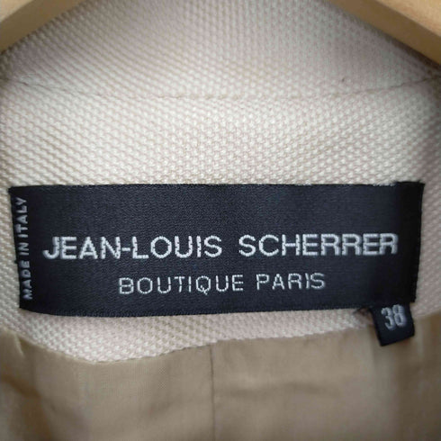 ジャンルイシェレル JEAN-LOUIS SCHERRER シルク昆1Bテーラードジャケット レディース 38
