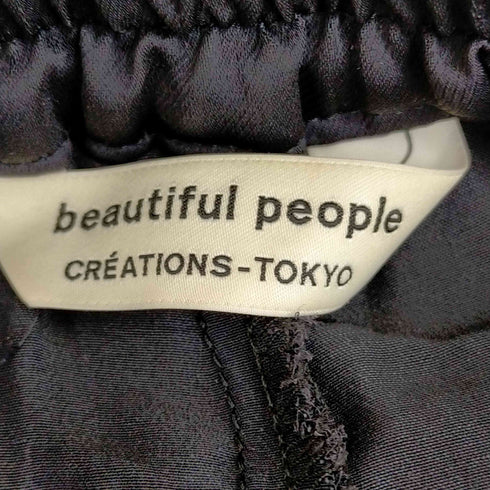 ビューティフルピープル beautiful people ドローストリング テーパードパンツ レディース 36