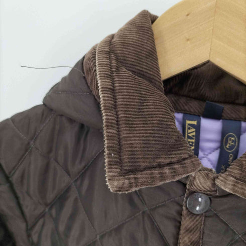 ラベンハム LAVENHAM 英国製 フーデッド キルティング ジャケット レディース FR:38